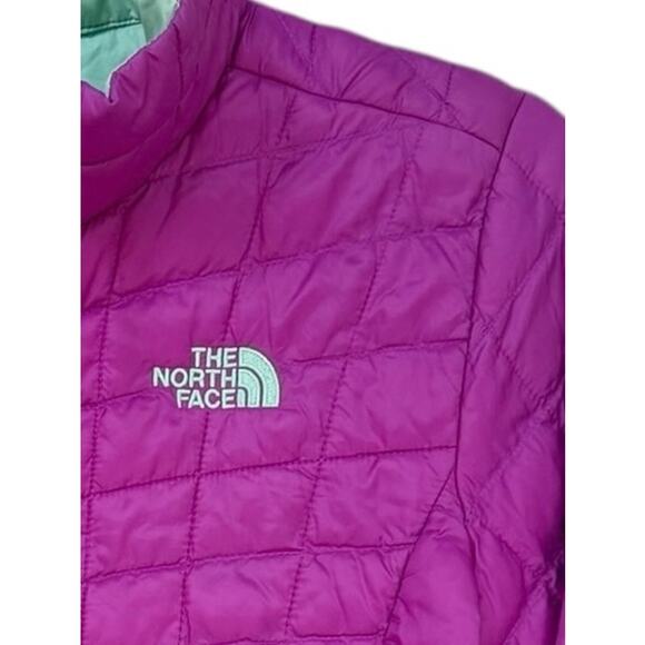 The North Face Hot Pink Fuschia Zip Nylon Package Kids L 14 Jacket (women's sm) - Picture 5 of 7